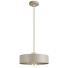 Lampa wisząca sufitowa nowoczesna 1xE27 ZŁOTA beżowa GLAMOUR nowoczesna LX-1127