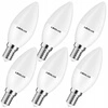 6x Żarówka LED E14 B35 8W = 75W 700lm 4000K biała neutralna LEDLUX