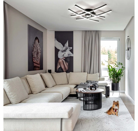 Lampa Sufitowa Wisząca LED Hasztag LX- 926 48W biała neutralna LEDLUX