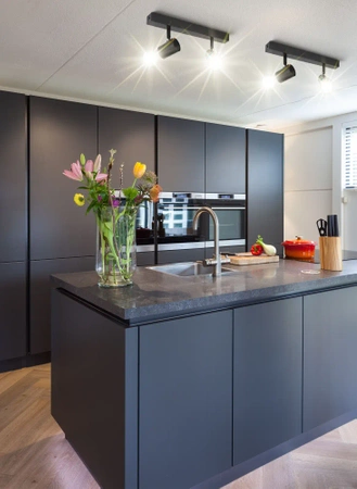 Oprawa Sufitowa Natynkowa Reflektor Listwa LX1065 BLACK 2x E27 LEDLUX