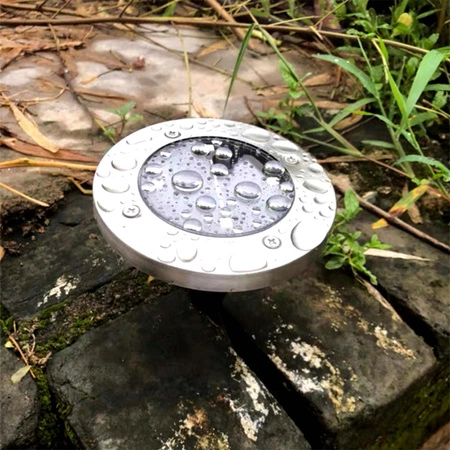 Zestaw 4x Lampa Reflektor Solarny Ogrodowy LX- 9500 biała neutralna LEDLUX