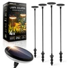 4x LAMPA SOLARNA LED LAMPKA WBIJANA OGRODOWA SŁUPEK UFO LATARNIA SZPIKULEC LSOL-061 LEDLUX