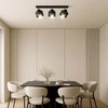 Lampa Sufitowa LX- 1031 Czarna 3x E27 LEDLUX