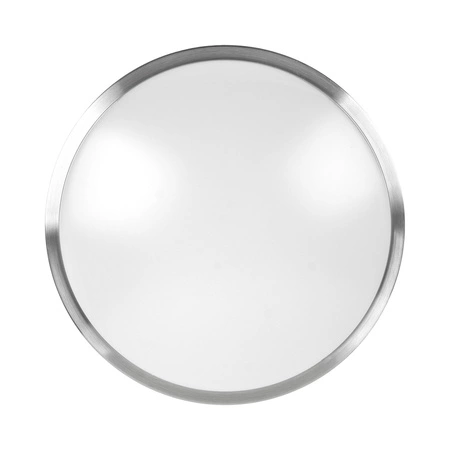 Plafon Lampa Sufitowa LX- 923 Biała- Srebrna 2x E27 LEDLUX