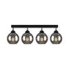 Lampa Sufitowa LX- 1194 Czarna 4x E27 LEDLUX