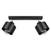 Lampa Sufitowa LX- 1107 Czarna 2x E27 LEDLUX