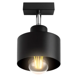 Lampa Sufitowa LX- 1097 Czarna 1x E27 LEDLUX