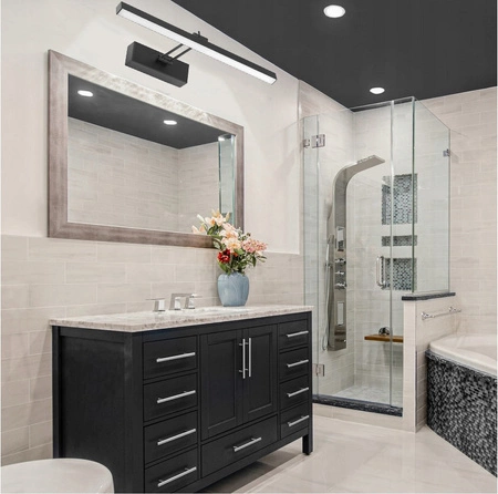 Kinkiet Lampa Ścienna LX- 17712 Czarny 14W biała neutralna LEDLUX