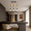Lampa Wiszaca LX- 1320 Czarna + Drewno 3x E27 LEDLUX