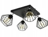 Lampa Sufitowa LX- 1088 Czarna 4x E27 LEDLUX