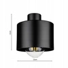 Lampa Wisząca LX- 1142 Czarna 5x E27 LEDLUX