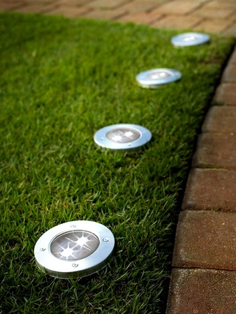 Zestaw 4x Lampa Reflektor Solarny Ogrodowy LX- 9500 biała neutralna LEDLUX