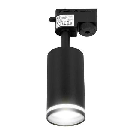 Reflektor Szynowy Spot Oprawa Na Żarówkę LX-8472 GU10 Czarny+ Pasek LEDLUX