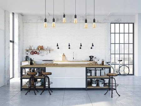 Lampa Wisząca LX- 1050 Czarna 6x E27 LEDLUX