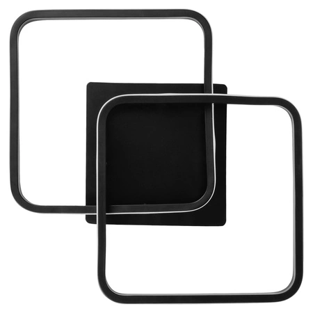 Lampa Sufitowa Wisząca LED LX- 950 36W Czarna 4000K LEDLUX