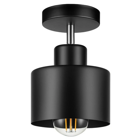 Lampa Sufitowa LX- 1106 Czarna 1x E27 LEDLUX