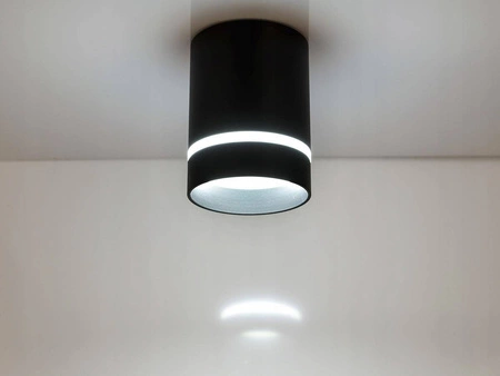 Oprawa Sufitowa Natynkowa SPOT LX- 64 Czarna LEDLUX