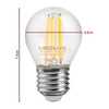 Żarówka LED E27 G45 4W 400lm 3000K biała ciepła LEDLUX