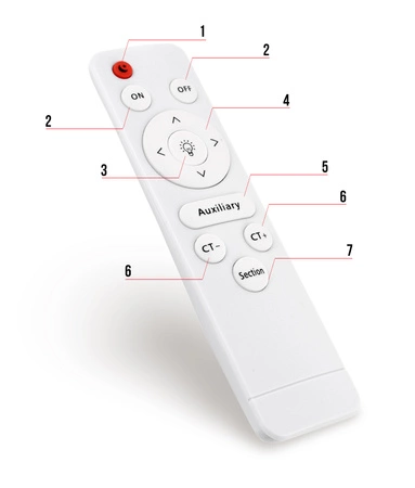 Lampa Sufitowa Wisząca LED Geometryczna LX- 954 54W+ Pilot Czarna 3000k-6000k LEDLUX