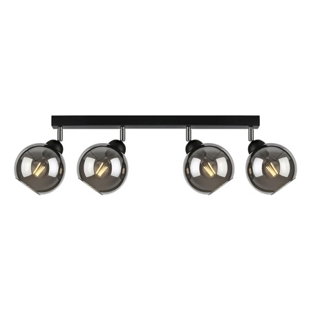 Lampa Sufitowa LX- 1194 Czarna 4x E27 LEDLUX