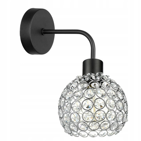 Kinkiet Lampa Ścienna LX- 1184 Kryształ 1x E27 LEDLUX