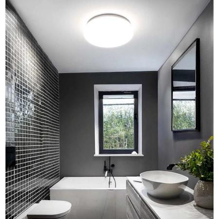 Plafon LED Lampa Sufitowa LX- 925 Biały Sensor 18W biała neutralna LEDLUX