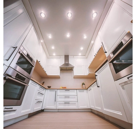 Oprawa halogenowa sufitowa CHROM Metalowa Podtynkowa Ruchoma CT-015 Chrom LEDLUX