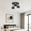 Lampa Sufitowa LX- 1020 Czarna + Chrom 3x E27 LEDLUX