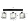 Lampa Sufitowa LX- 1192 3x E27 LEDLUX