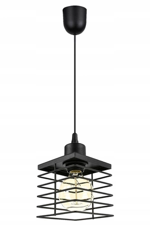 Lampa Wisząca LX- 1158 Czarna 1x E27 LEDLUX