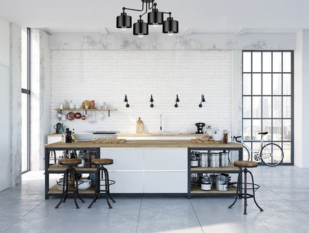 Lampa Sufitowa LX- 1099 Czarna 4x E27 LEDLUX