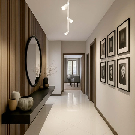 Szynoprzewód Lampa Szynowa Reflektor Halogen Biały Złoty Sot Gu10 LX-8474 WHITE LEDLUX