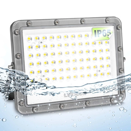 Halogen LED naświetlacz lampa 100W 10000lm Premium reflektor zewnętrzny NW LEDLUX