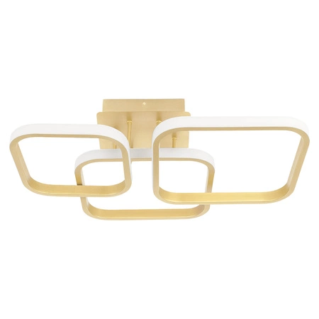 Lampa Sufitowa LED Wisząca nowoczesna żyrandol plafon 30W biała neutralna LX-957 GOLD