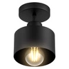 Lampa Sufitowa LX- 1038 Czarna 1x E27 LEDLUX