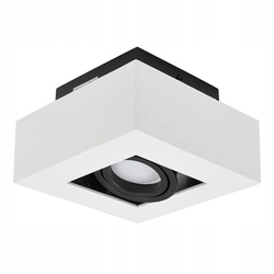 Oprawa Sufitowa Natynkowa SPOT Kwadrat LX- 72 Biała GU10 LEDLUX