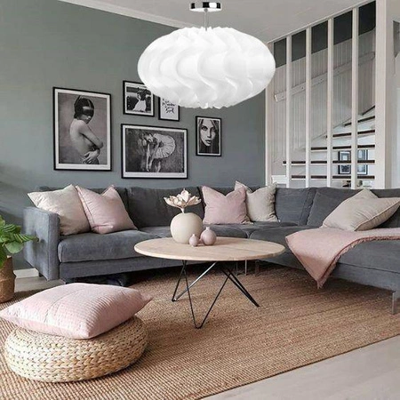 Lampa Sufitowa LX- 75 Biała 1x E27 LEDLUX