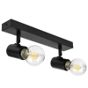 Oprawa Sufitowa Natynkowa Reflektor Listwa LX1065 BLACK 2x E27 LEDLUX