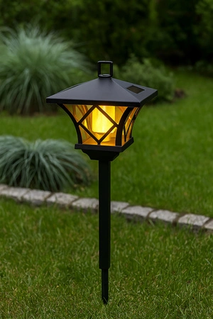 Lampa Solarna Ogrodowa LED Zewnętrzna 1,5m Latarnia Wbijana Słupek ogrodowy LSOL-007 LEDLUX