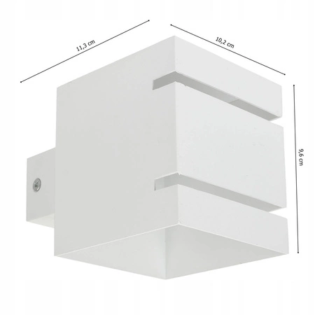 Kinkiet Lampa Ścienna LX- 17506 Biały 1x G9 LEDLUX