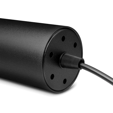 Reflektor Szynowy Lampa Tuba Oprawa Na Żarówkę GU10 Czarny LEDLUX