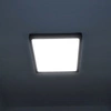 Panel LED natynkowy 24W NW czarny 22,5x22,5cm Plafon lampa sufitowa kwadrat LEDLUX
