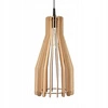 Lampa Wisząca LX- 1261 Drewniana 1x E27 LEDLUX