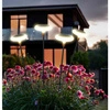 4x LAMPA SOLARNA LED LAMPKA WBIJANA OGRODOWA SŁUPEK UFO LATARNIA SZPIKULEC LSOL-062 LEDLUX