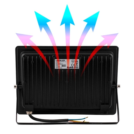 Halogen LED naświetlacz lampa 200W 20000lm Premium reflektor zewnętrzny biały zimny LEDLUX