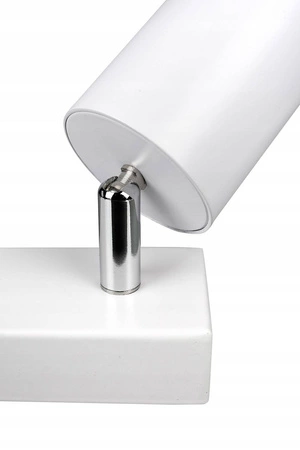 Zestaw Oprawa Sufitowa Natynkowa Reflektor Listwa LX- 8360-4 Biała + 4x Żarówka GU10 7,5W biała zimna LEDLUX