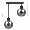 Lampa Wisząca LX- 1140 2x E27 LEDLUX