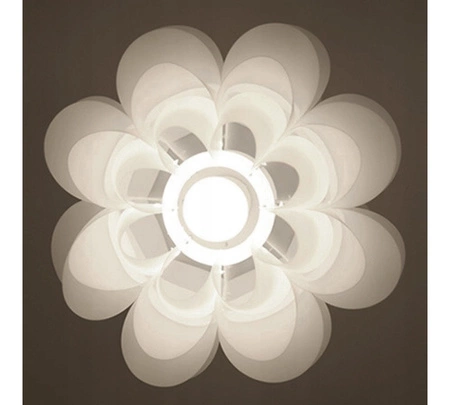 Lampa Wisząca LX- 1013 Biała 1x E27 LEDLUX