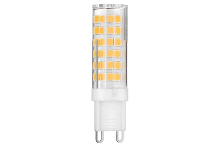 Żarówka LED G9 6W = 60W 580lm 6000K biała zimna LEDLUX