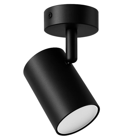 LAMPA SUFITOWA 1xGU10 czarna regulowana SPOT oprawa halogenowa natynkowa OPN-001 1x GU10 BLACK